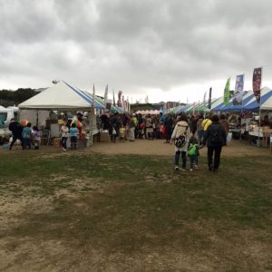 半分は物産展