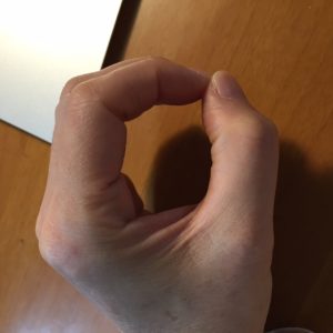 これよりもっと赤い輪は小さかったです。