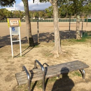 公園に腹筋台が。。。