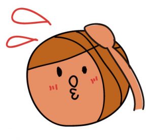 ステッカーちゃん。て