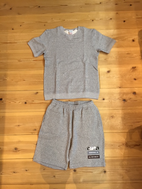 半袖、半パンスウェット