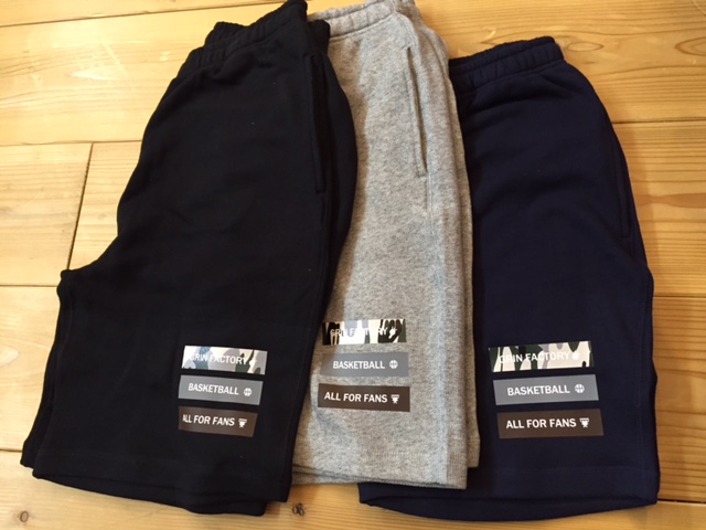 スウェットハーフパンツ