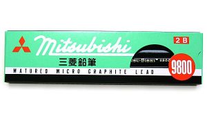 いまは２Bの鉛筆が主流らしい。
