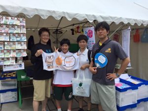 使ってくれている格言タオルと一緒に☆