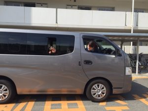 この車で ※姪はお留守番してました