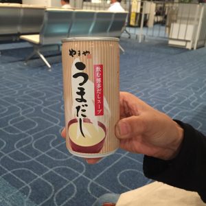 羽田空港で出汁