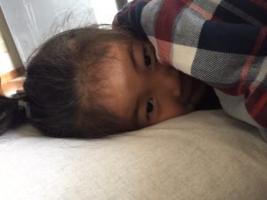 寝る前から目が腫れてる奇跡