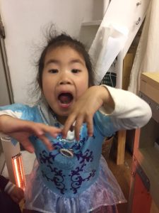 ソフィア姫のドレス (ぼさぼさ)