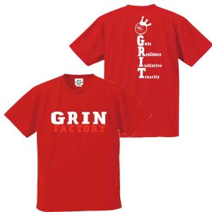 「GRIT(やり抜く力)」バスケTシャツ