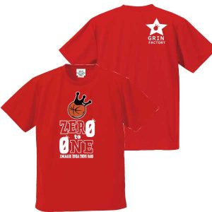 「ZERO TO ONE」バスケTシャツ