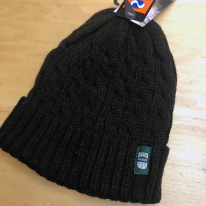 ニットキャップ　ブラック