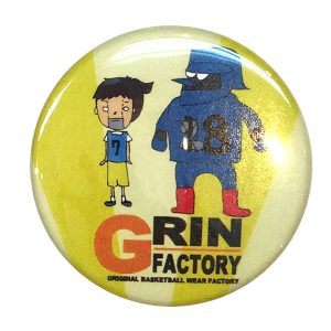 バスケ格言カンバッジ