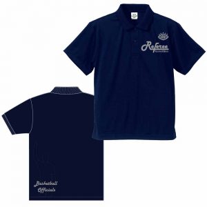 バスケットボールレフリーポロシャツ