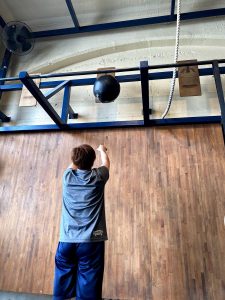 クロスフィット大会参加中